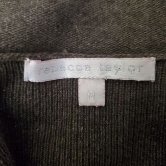 Rebecca Taylor Brown Cardigan Sweater - Picture 6 of 7